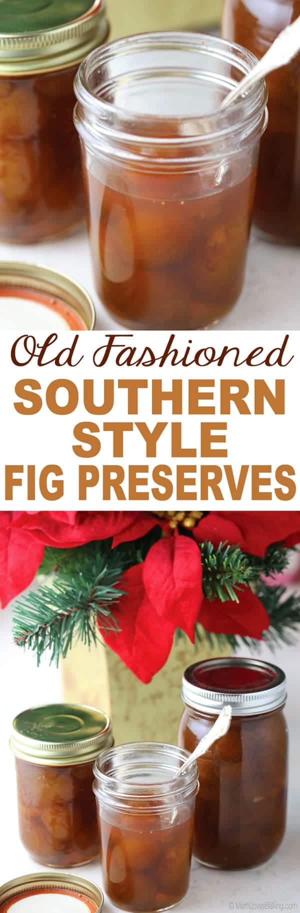 Old fashioned southern style fig preserves