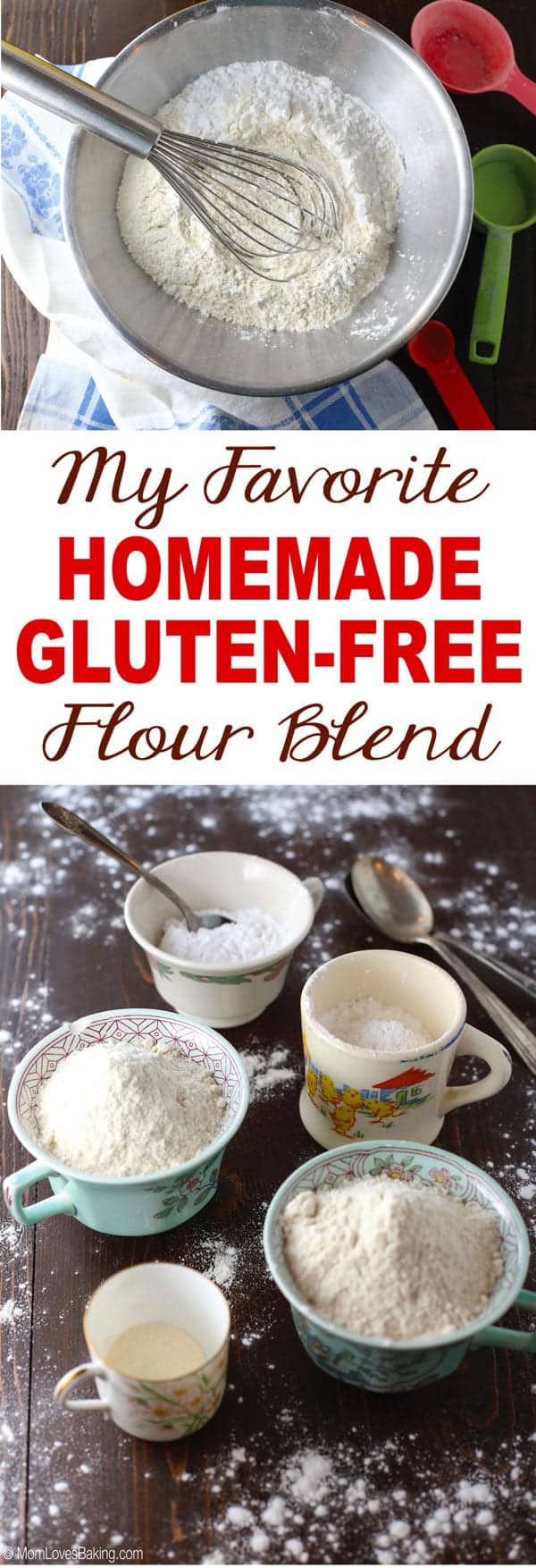 My favorite homemade gluten free flour blend