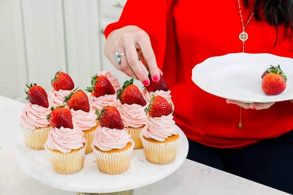 The Best Strawberry Buttercream Frosting