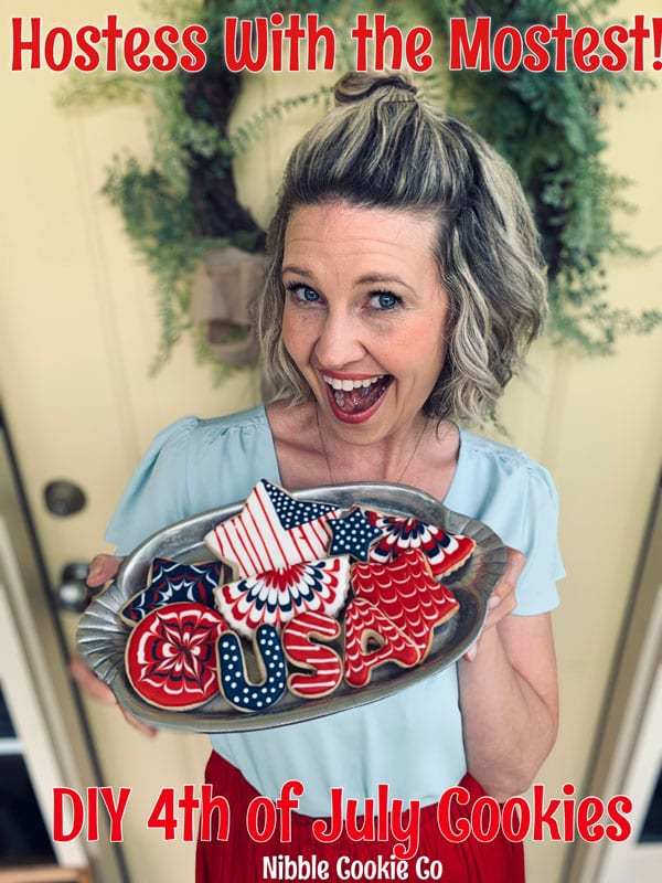 How to make patriotic sugar cookies for july 4th