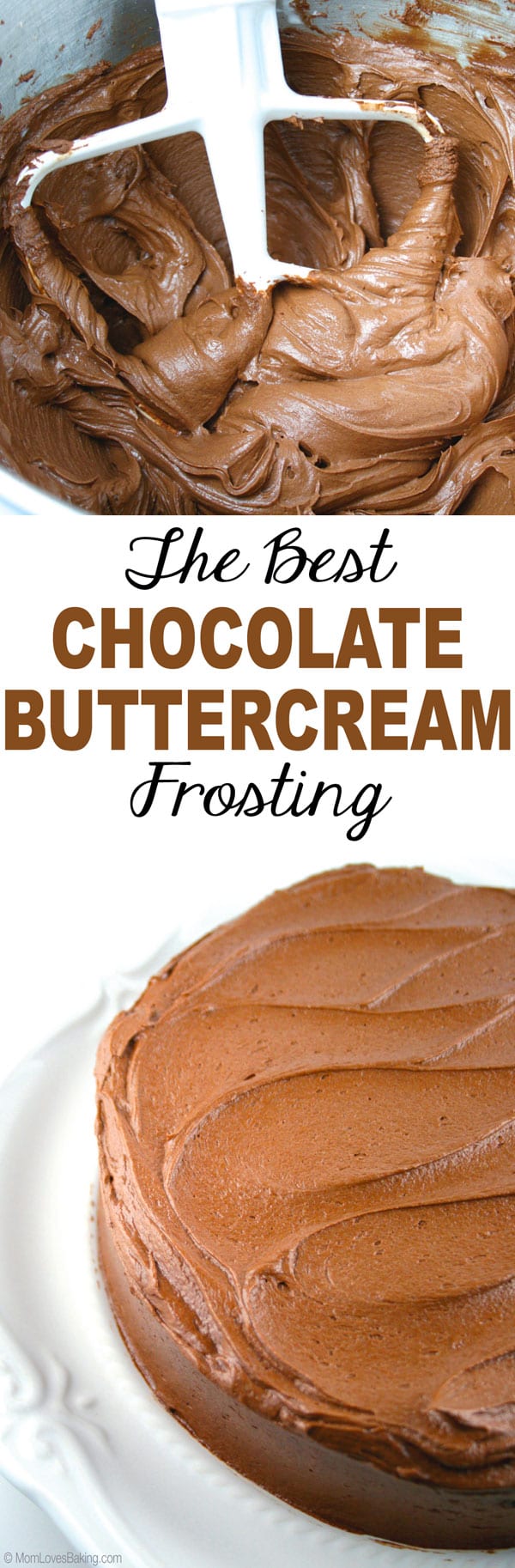 The best chocolate buttercream frosting 
