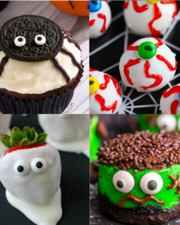 Halloween recipe round up photos.