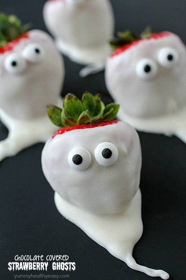 Strawberry ghosts