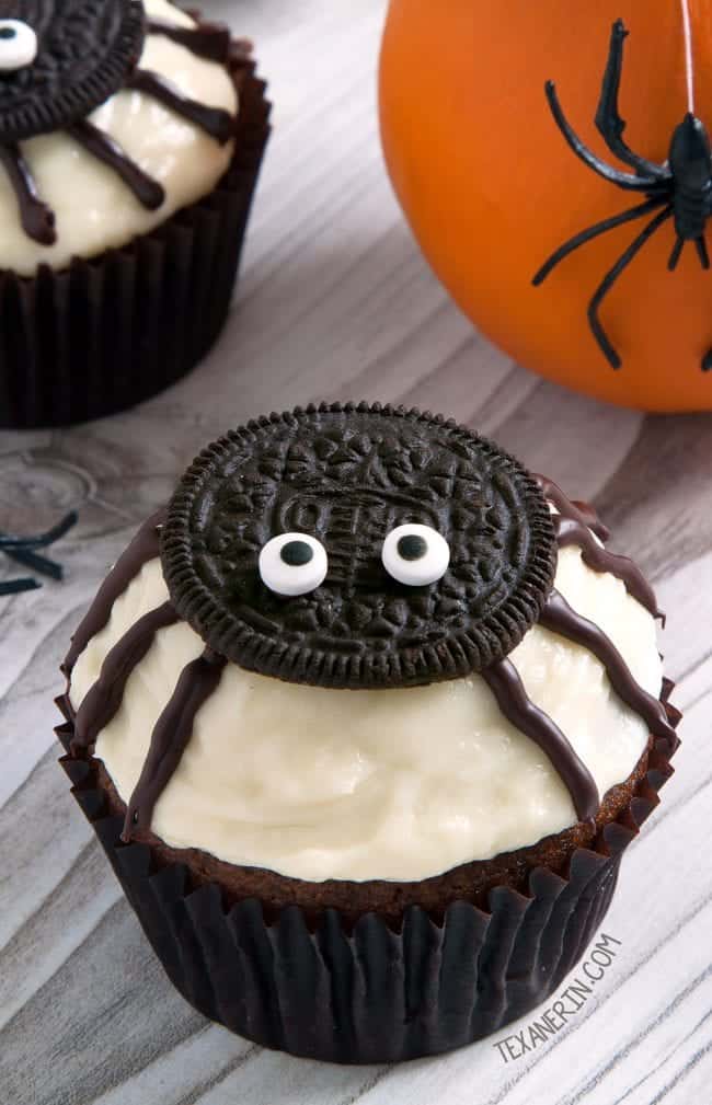 Spider cupcakes