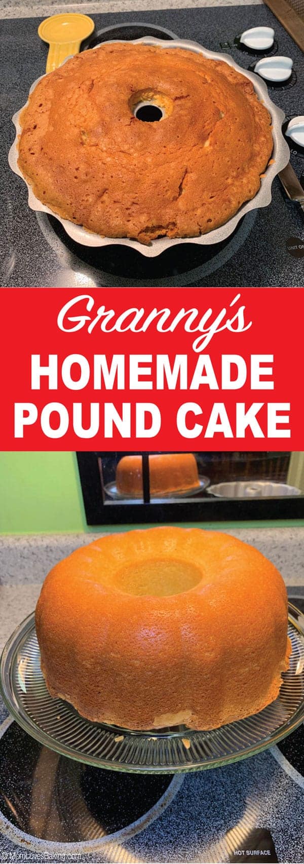 Granny's famous pound cake recipe