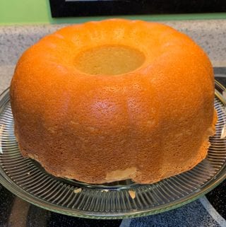 Granny's Homemade Pound Cake - Mom Loves Baking