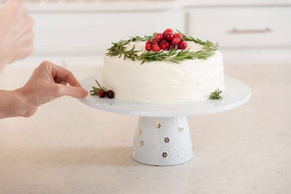 Simple Christmas Cake Ideas - Style Sweet