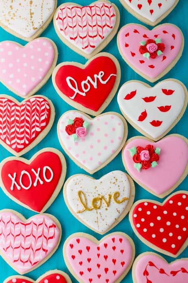 Valentine's Day Sugar Cookies