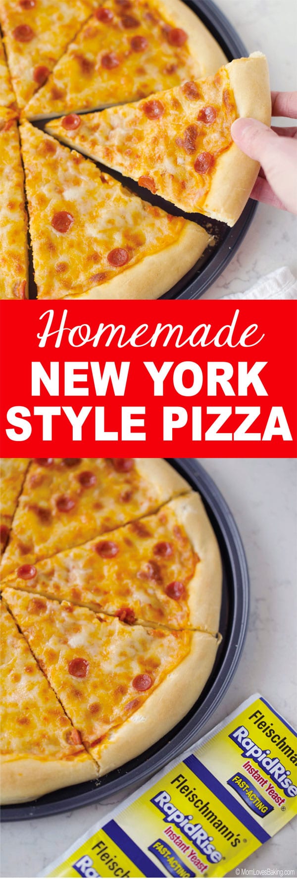 Homemade New York Style Pizza