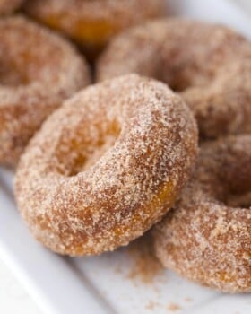 Gluten Free pumpkin apple cider donuts