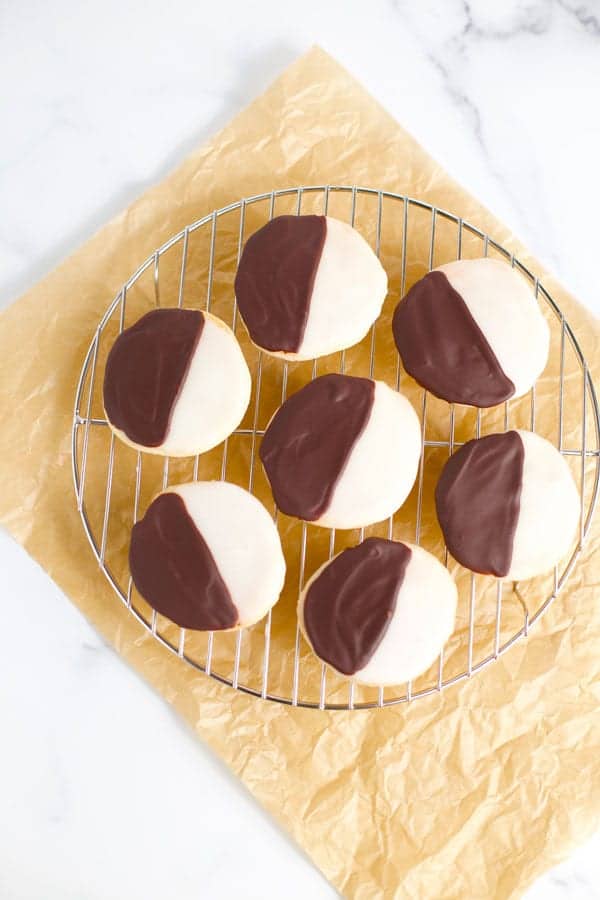 Black and white cookies gluten free