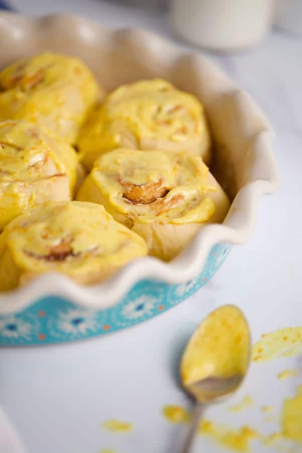 Copycat orange sweet rolls