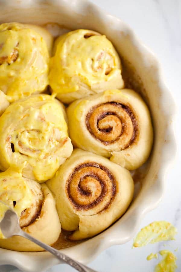 Copycat orange rolls