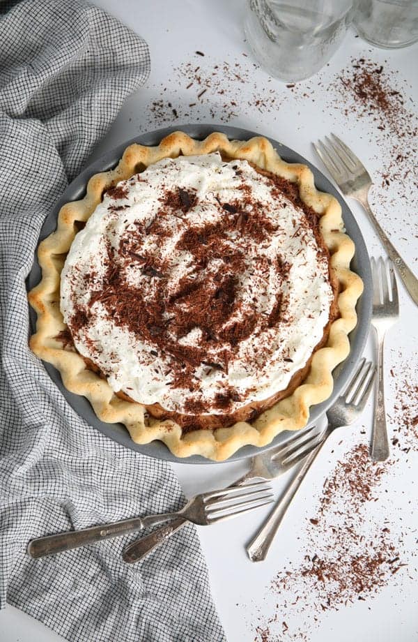 French silk pie