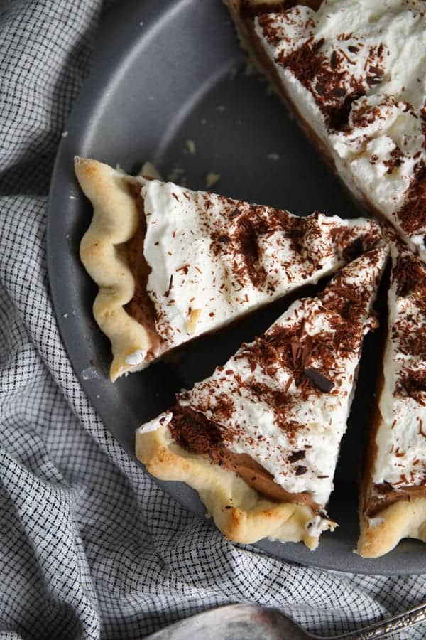 Chocolate French Silk Pie