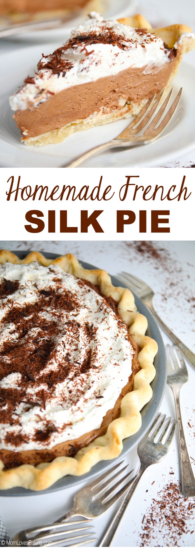 French silk chocolate pie