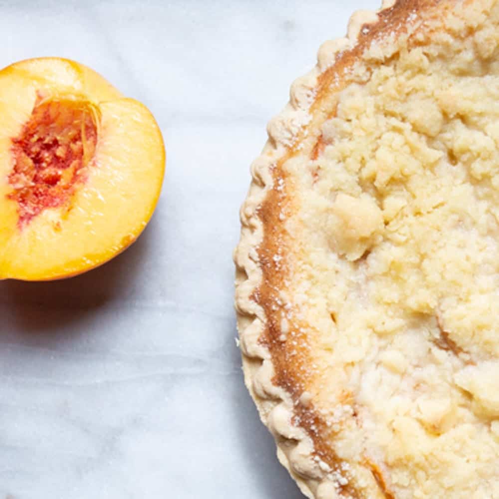 Peach pie