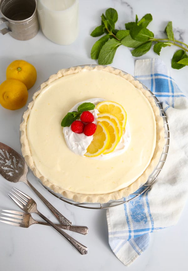 Lemon Chiffon Pie gluten free