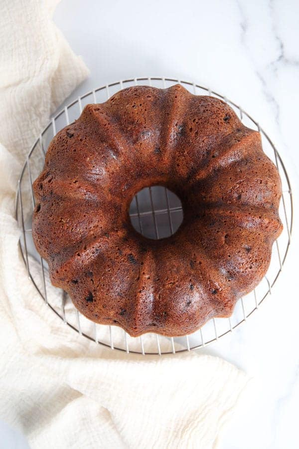 Grandma's vintage spice bundt cake recipe