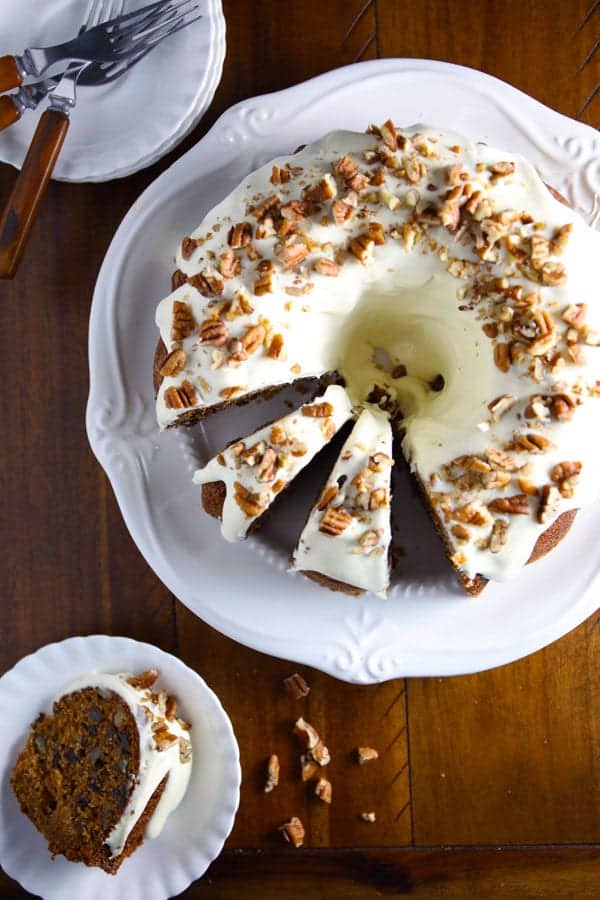 Husband cake Grandma's vintage spice bundt cake recipe