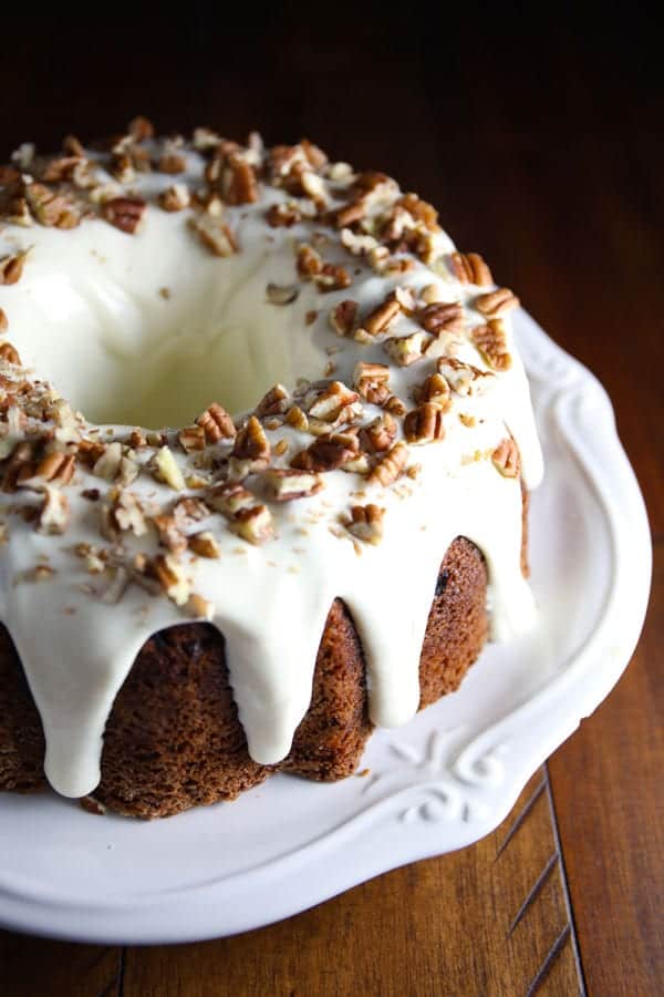 Grandma's vintage spice bundt cake recipe