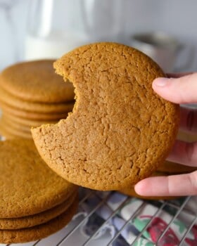 Old fashioned spice molasses cookies recipe