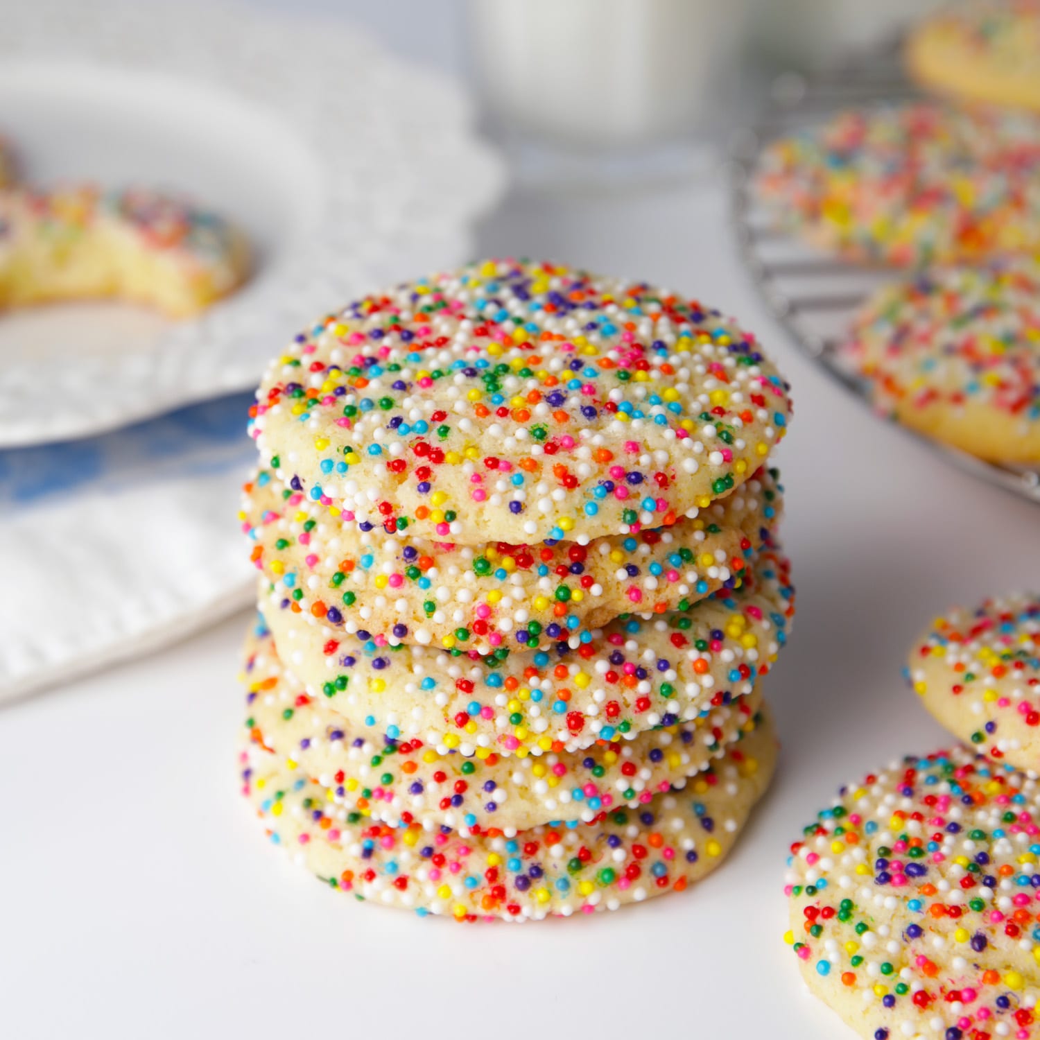Copycat Publix Sprinkles Sugar Cookies Mom Loves Baking
