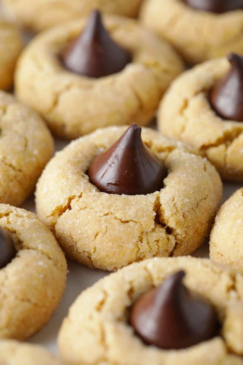 Peanut butter blossoms classic recipe that are gluten free