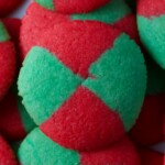 Slice and bake christmas checkerboard cookies