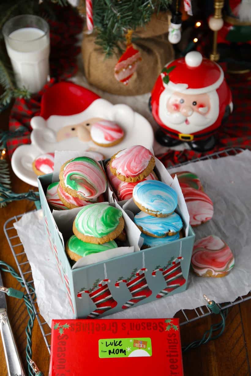 Gluten free gingerbread cookies for santa