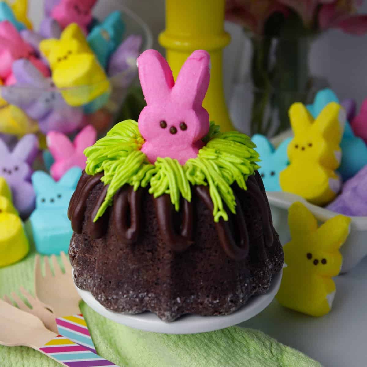 Easter Mini Bundt Cakes - My Organized Chaos