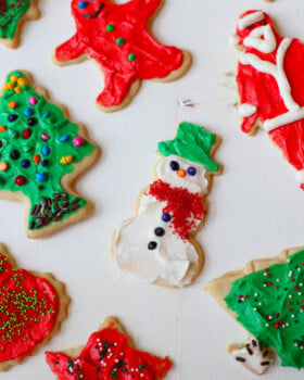 Christmas cut out cookies
