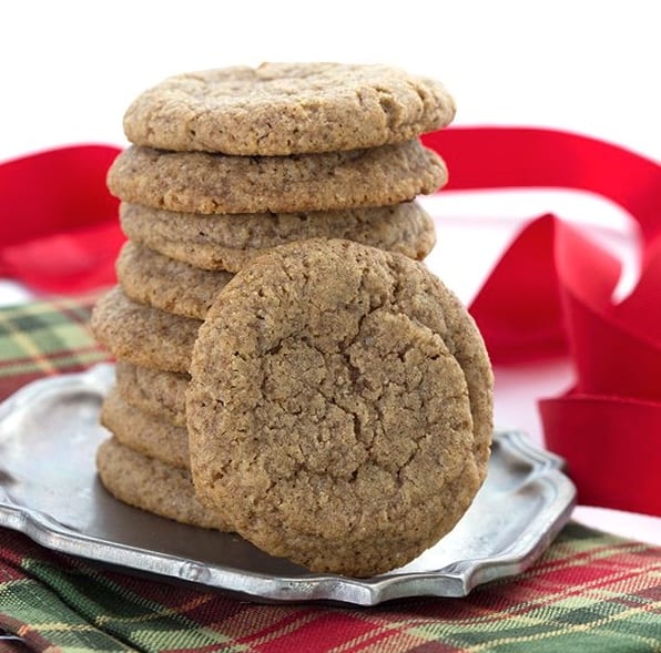 Chewy molasses cookies