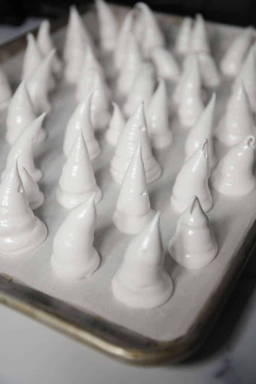 how to make meringue ghosts