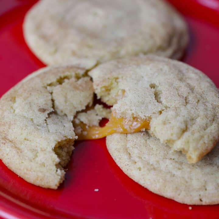 Caramel cookies