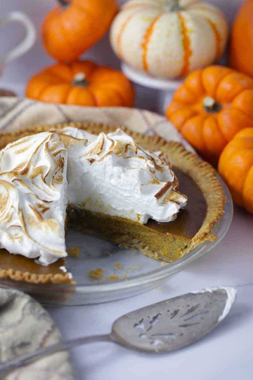 Pumpkin pie recipe toasted meringue