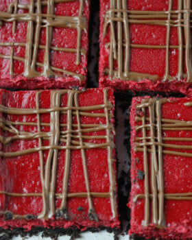 Red velvet bars