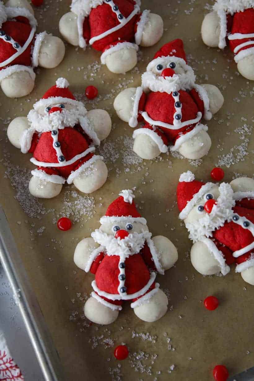 Santa Christmas cookies recipe