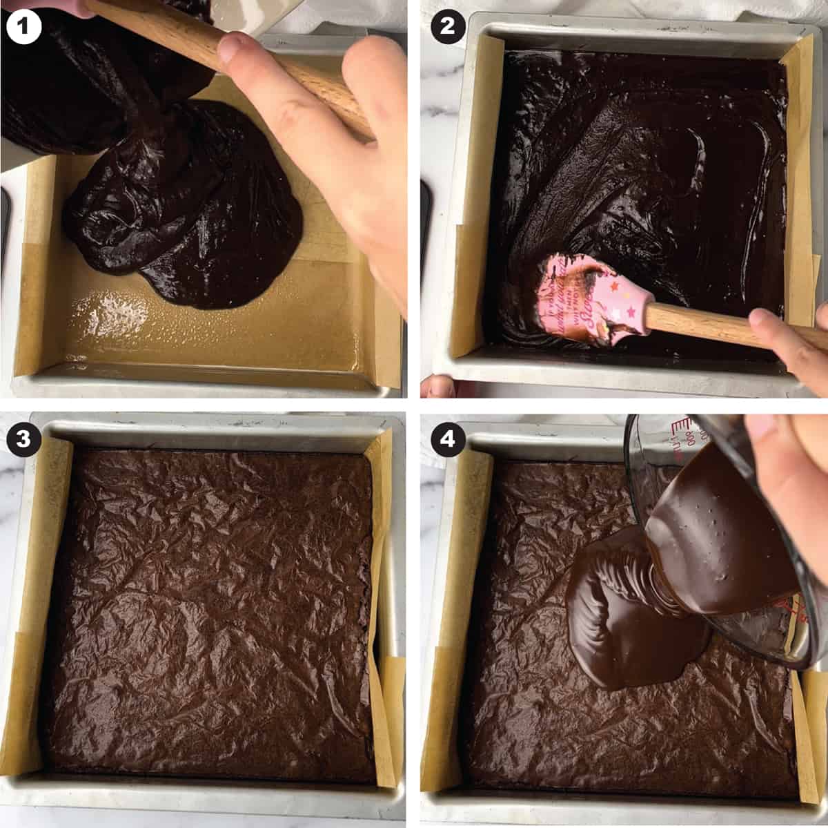 How to make cosmic brownies in four steps.