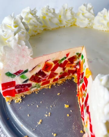 No bake crown jewel cake.