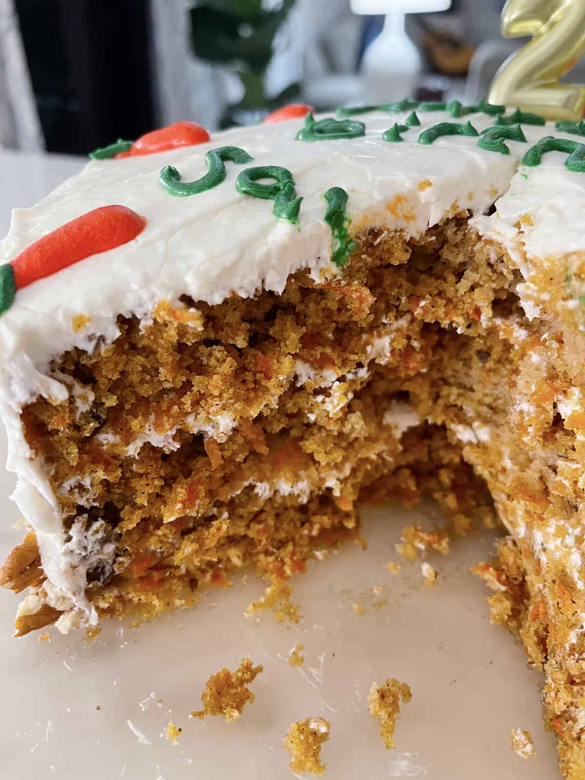 The best ever carrot cake recipe.