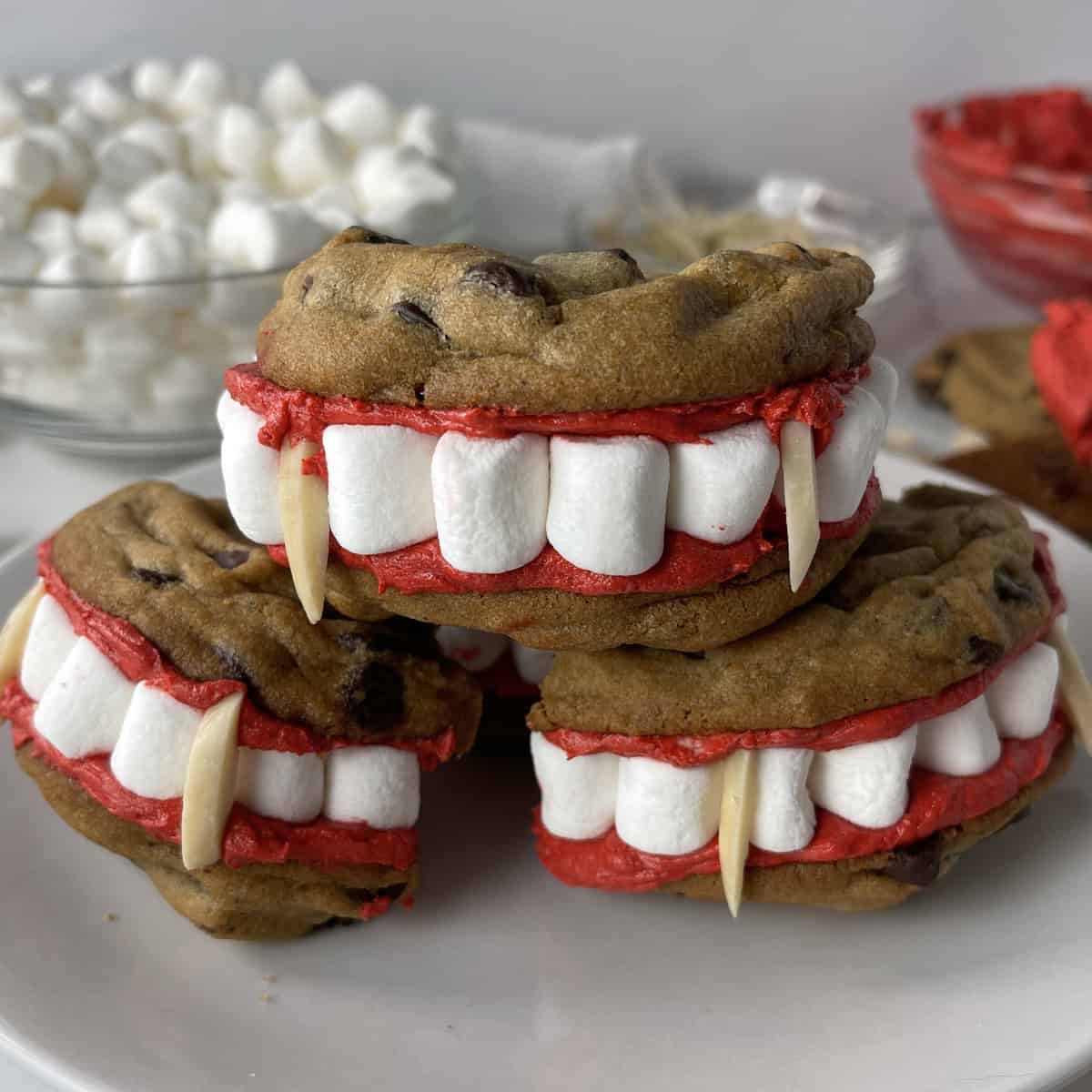 Easy Halloween Vampire Cookies-image