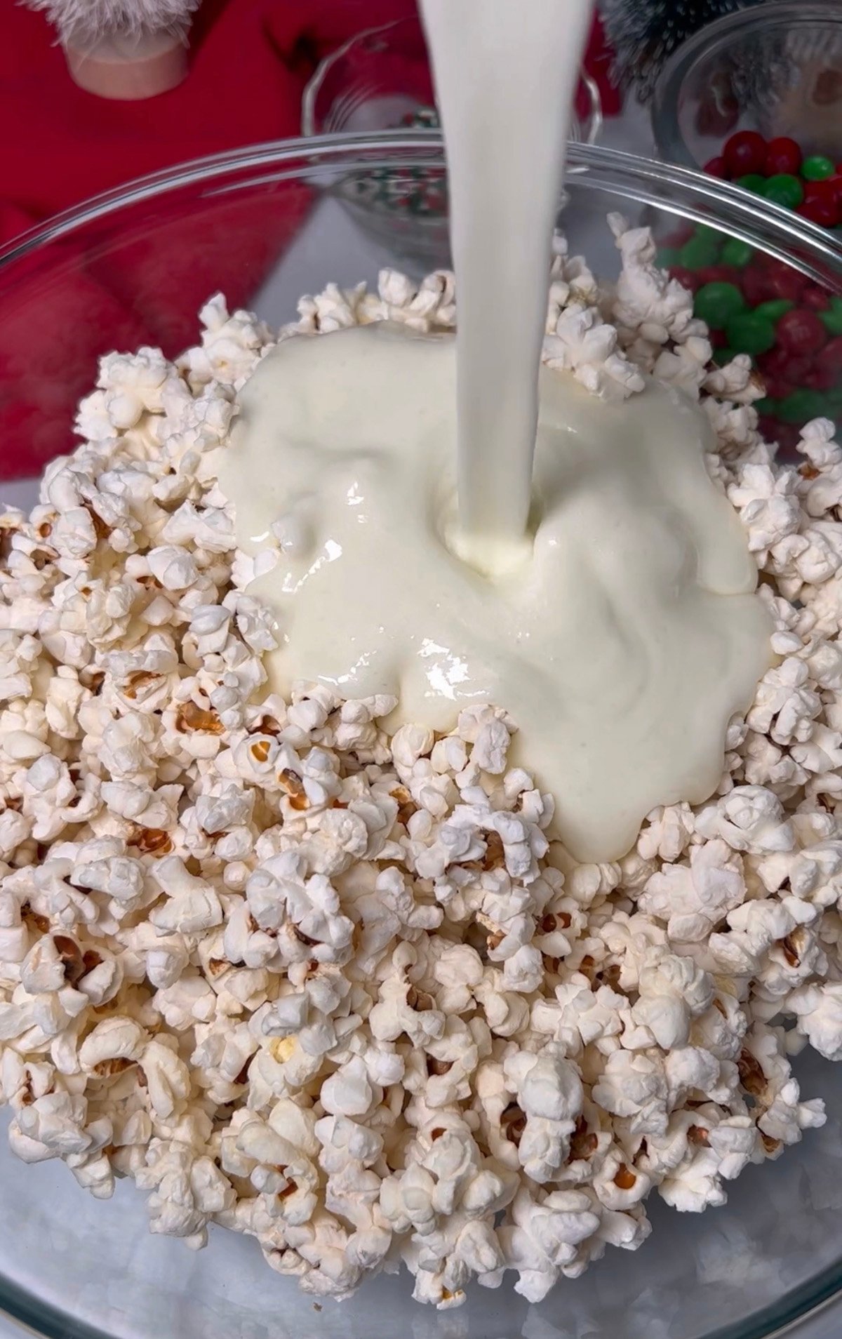 How to make easy popcorn balls for the holidays.