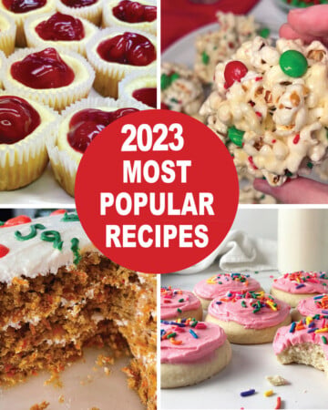 The most popular recipes of 2023 on the blog.