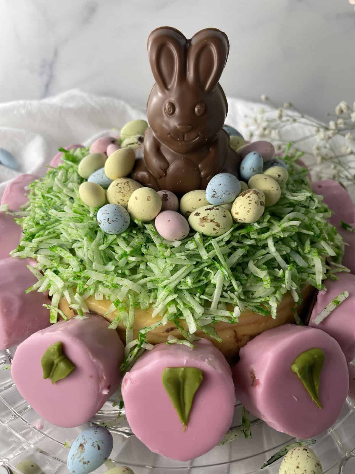 Trader Joe's cake hack for Easter.