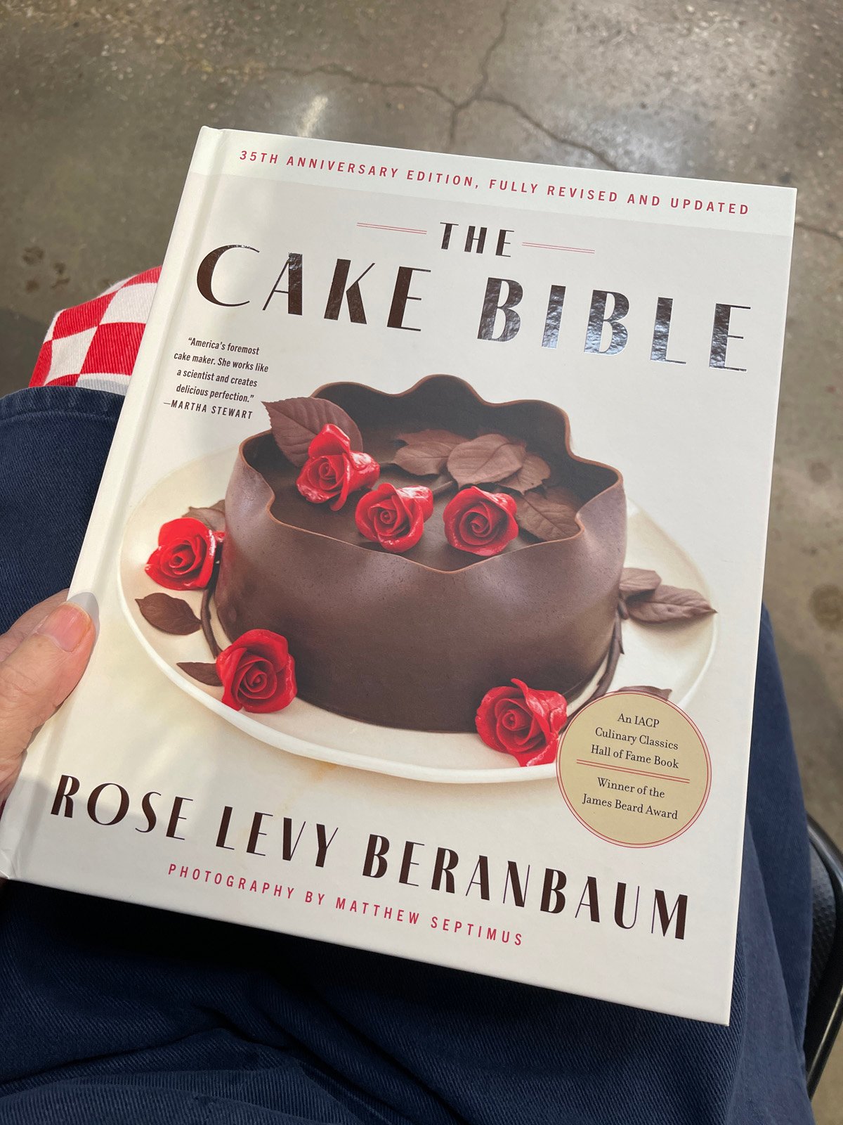 The Cake Bible cookbook.