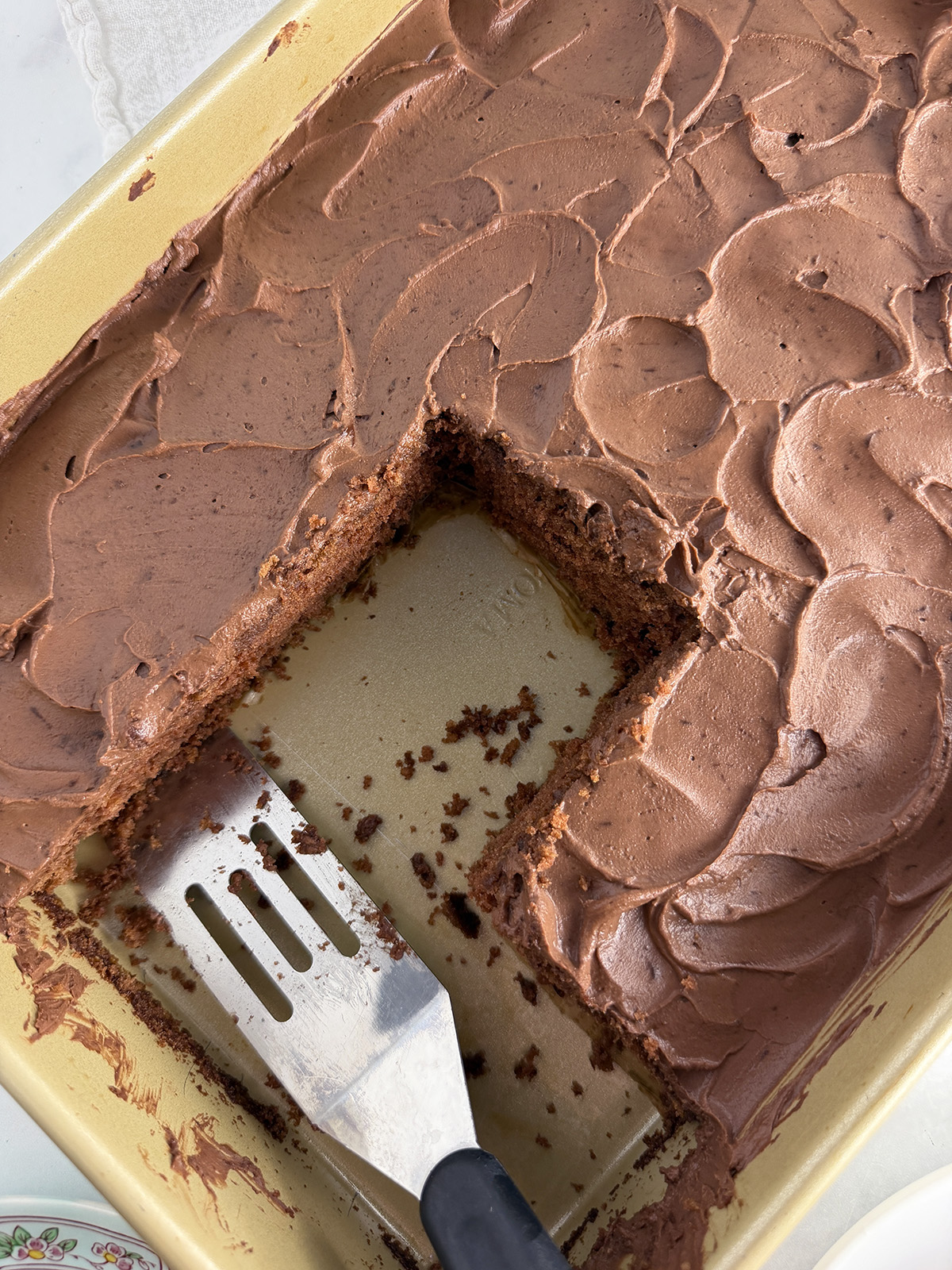 Easy Does It Fudge Cake With Sour Cream Frosting Easy Does It Fudge Cake With Sour Cream Frosting