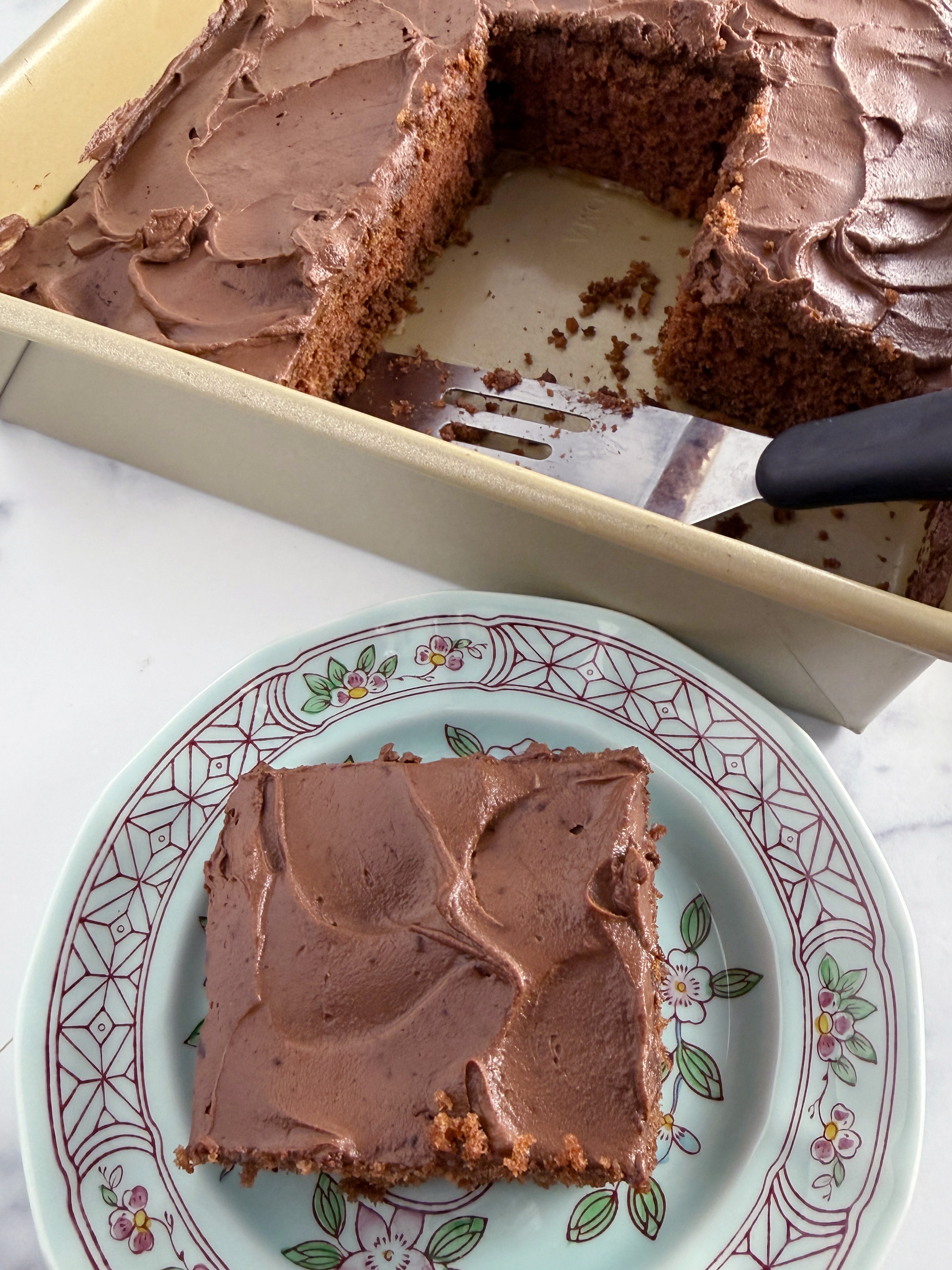 Easy Does It Fudge Cake With Sour Cream Frosting Easy Does It Fudge Cake With Sour Cream Frosting