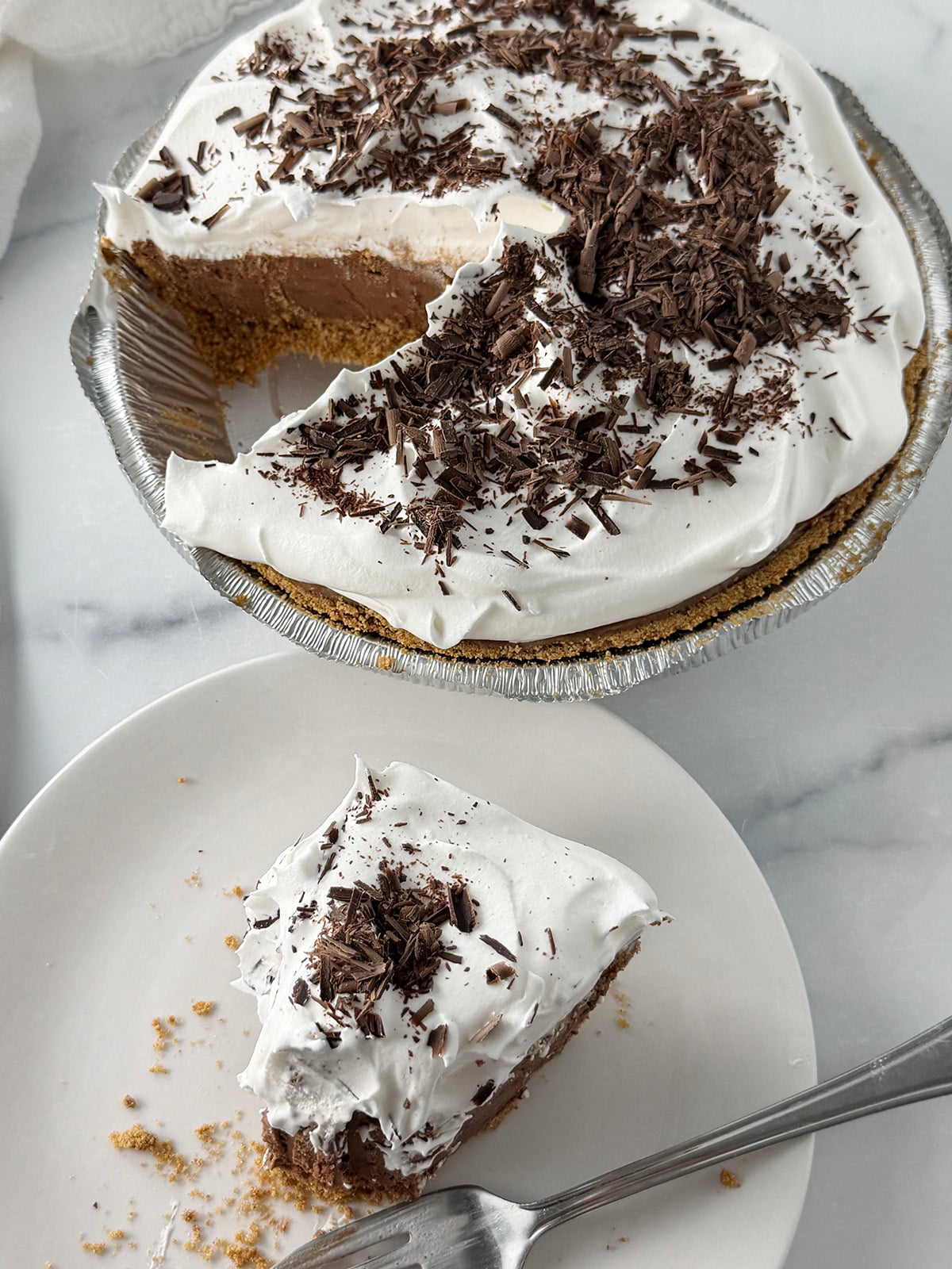 Yummy mocha mousse pie from 1973.